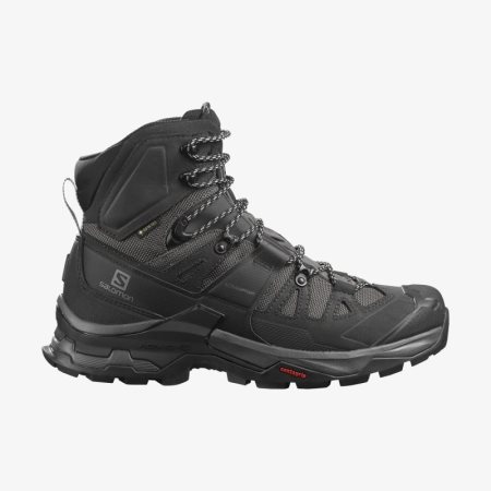 Salomon QUEST 4 GORE-TEX Mens Hiking Boots Black UK KBQD
